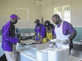 
			
				                                Andre Garvin kept the plates coming Saturday.
                                 Lauren Monica | Herald-Advocate

			
		