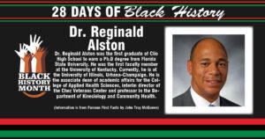 Day 19: Dr. Reginald Alston