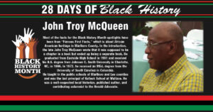 Day 20: John Troy McQueen