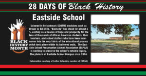 Day 22: Eastside School