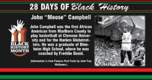 Day 23: John “Moose” Campbell