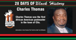 Day 27: Charles Thomas