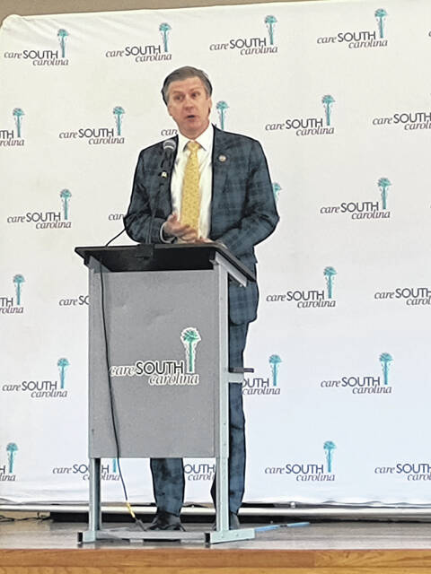 Speaking at the event, South Carolina State Representative Jason Luck said he sees his fight this election season as being one against constituent apathy.