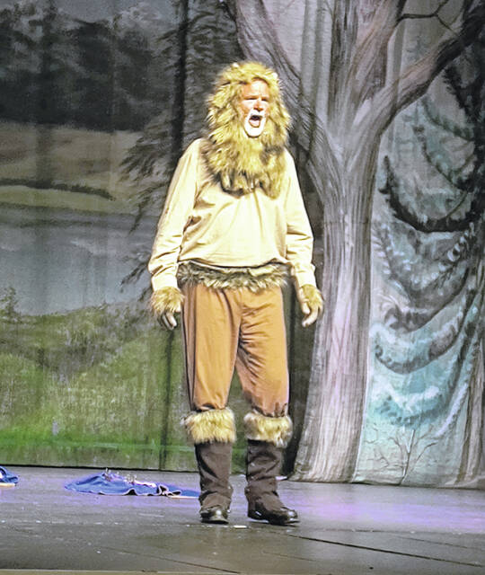 Scott Andrews faithfully portrayed Aslan, the Lion.
                                 Lauren Monica | Herald- Advocate