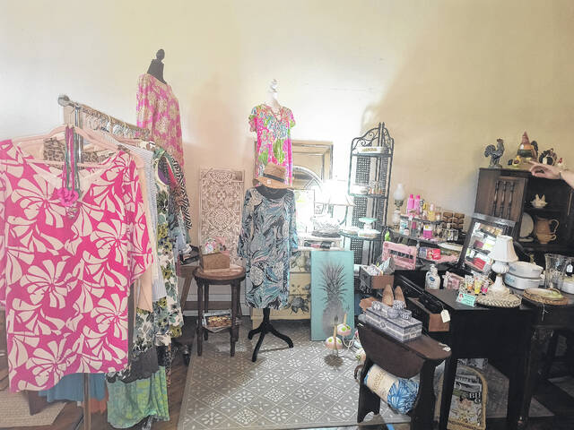 Another vendor across the way is Wanda Bowen, owner and operator of Next to New, a business offering name brand clothing at bargain prices.