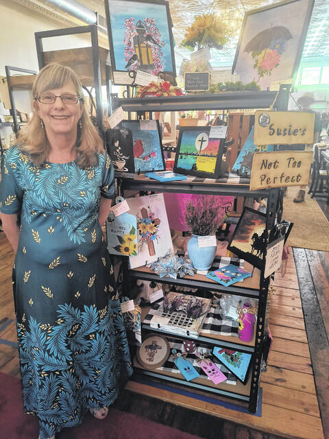 Susan Rivers, of Susies Not Too Perfect, is a true crafter at heart.
                                 Lauren Monica | Herald Advocate