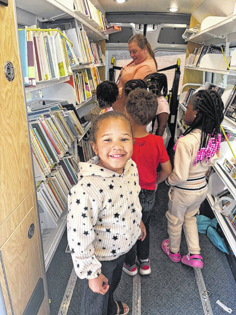Students received their library cards and enjoyed exploring all the great books
                                 Submitted