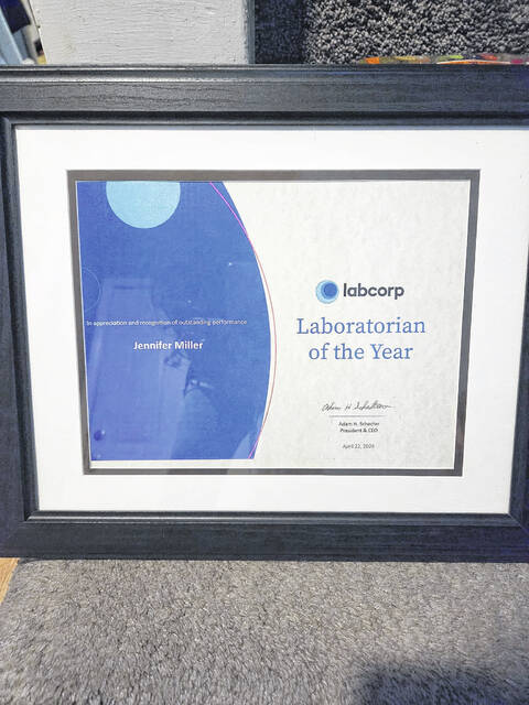 Marlboro Countys own Jennifer Jenny Miller recognized as 2026 Laboratorian of the Year
                                 Courtesy of Robby and Masako Miller