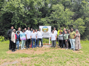 Friends of Crooked Creek celebrates new sign