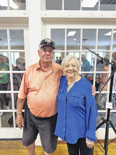 Committe Chair Bill Hill and co-founder Linda McQueen
                                 Travis Petty Jr. | Laurinburg Exchange