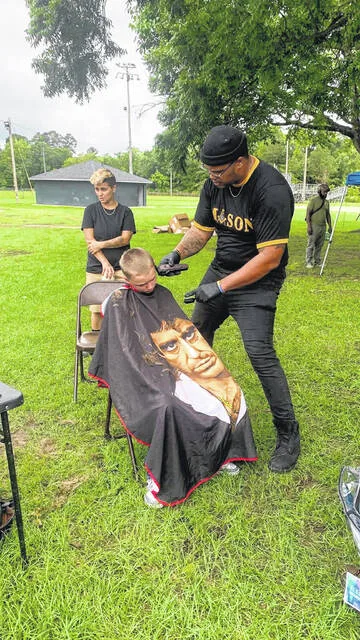 In addition to supplies, students were also treated to on-site back-to-school haircuts, face painting by the county renown Face Painting Sisters, food, music, food and clothing giveaways, as well as other activities for students and their families to enjoy together.