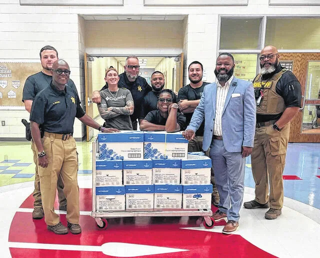 MCSO partners with Domtar; delivering paper to schools