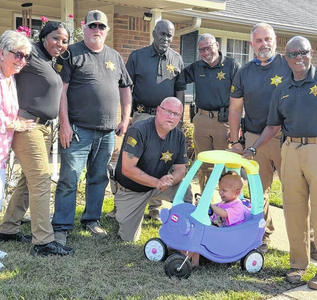 Little Miss Juju shows off her brand new hotrod with the MCSO and Detention Center
                                 Ms. Linsey Perkins
                                Marlboro County Sheriff’s Office